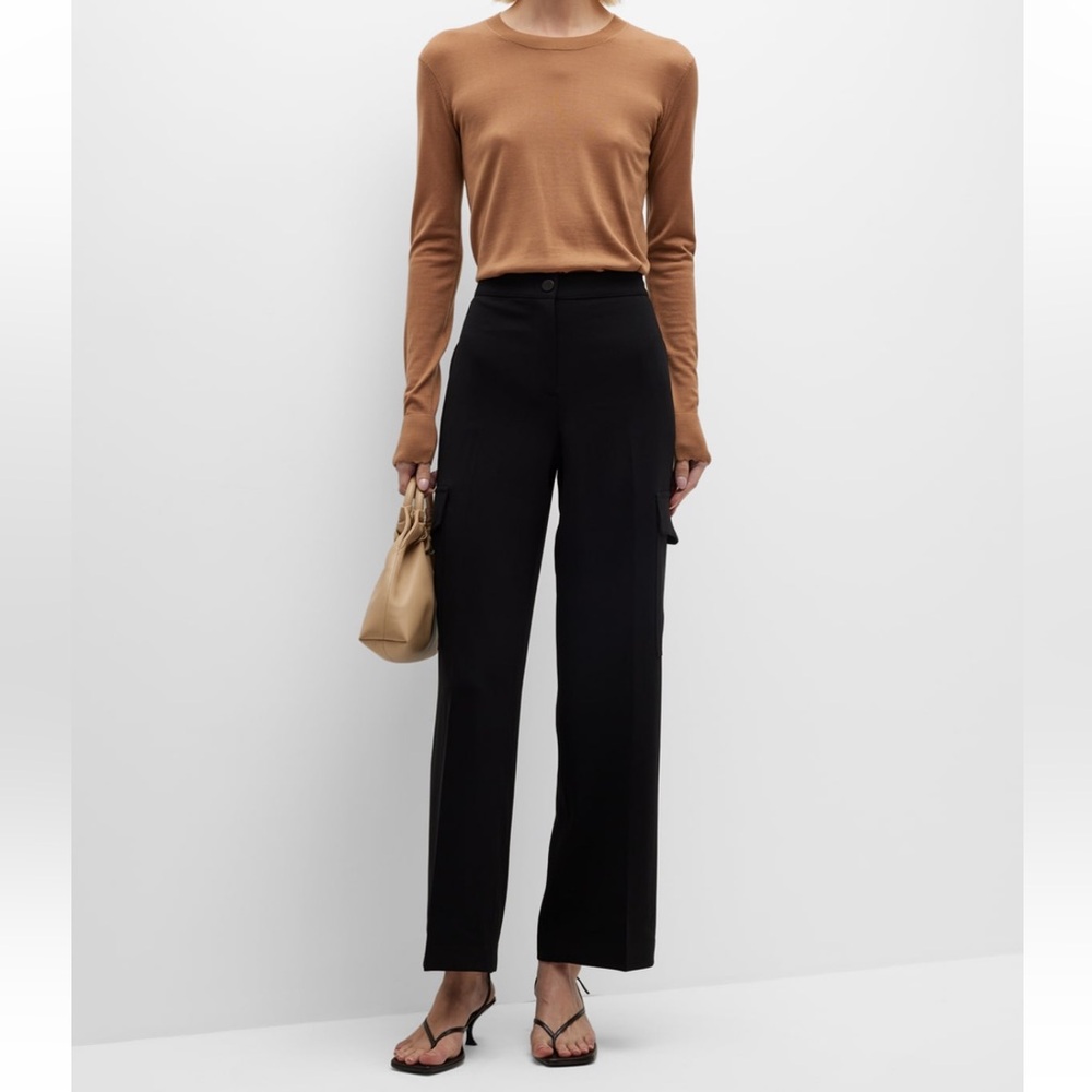 Theory Admiral Crepe Cargo Pocket Pants - NEVER WORN size 6
